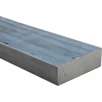 Stavební profil Hliníkový plochý profil 100x5 mm PA38, délka 150 mm, hliník 10x0,5 cm, L= 15 cm