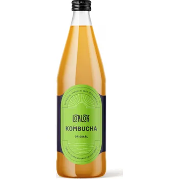 Loklok Kombucha originál bez příchuti, 750 ml