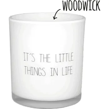 Svíčka My Flame Lifestyle MY FLAME - SVÍČKA - IT´S THE LITTLE THINGS IN LIFE - fresh cotton