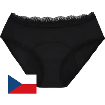 Menstruační kalhotky MoonHug Menstruační kalhotky LUCY CZ - Česká výroba Barva: Černá, Velikost: 4XL