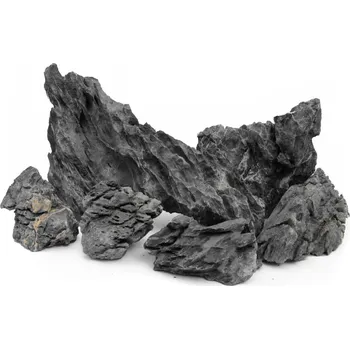 Dekorace do akvária Dark Seiryu stone L (2-4 kg)