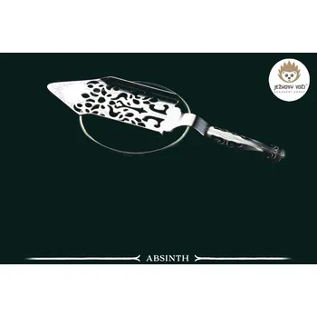Příbor NEREZOVÁ LZIČKA NA ABSINTH - ORNAMENT