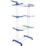 Sušák na prádlo Springos vertikální, skládací, 170 cm, na kolečkách, 20 kg