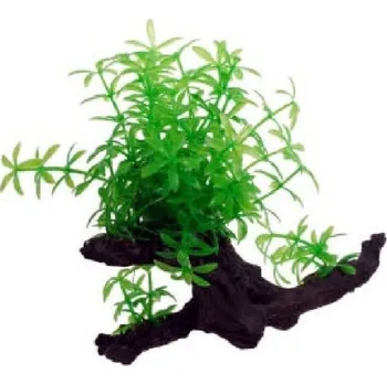 Dekorace do akvária UP Aqua plastová rostlina na kořeni 0223132