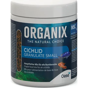 Krmivo pro rybičky Oase ORGANIX Cichlid Granulate S 250 ml - akvarijní krmivo