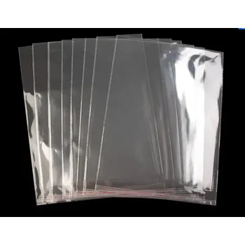 Sáček na potraviny Celofánové sáčky 20x20 cm s lepící lištou 1 ks