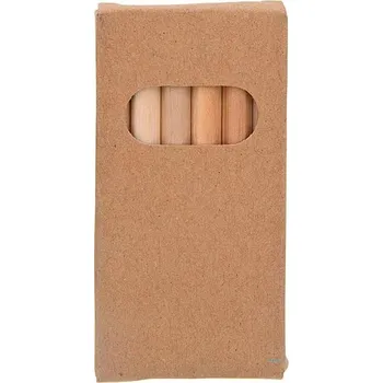 Pastelka BREVE 6 pastelky krátké, dřevo