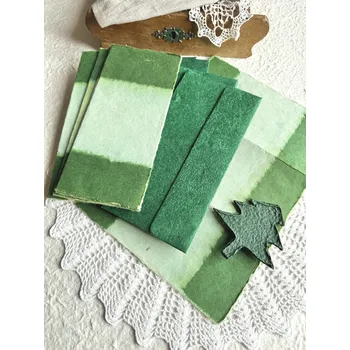 Kancelářský papír Pod Rukama DOPISNÍ SADA vánoční zelená