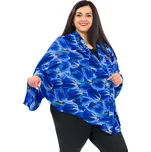 Himalife Maxi šátek Tulipány - modré