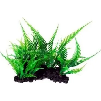 Dekorace do akvária UP Aqua plastová rostlina na kořeni 4912162
