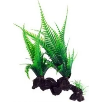 Dekorace do akvária UP Aqua plastová rostlina na kořeni 4922182