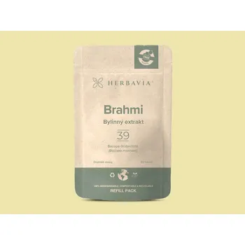 Přírodní produkt Brahmi bylinný extrakt - 60 kapslí / Herbavia.cz refill pack