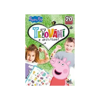 Kalendář Tetování s aktivitami Prasátko Peppa