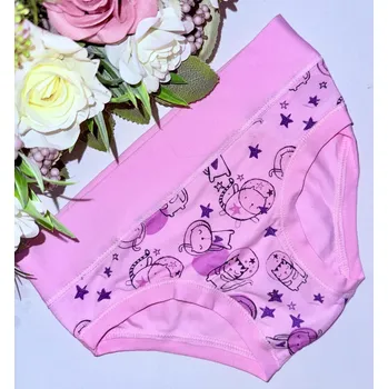 Dívčí spodní prádlo Dětské kalhotky Emy B2932 orchidea 3 (Velikost 98)