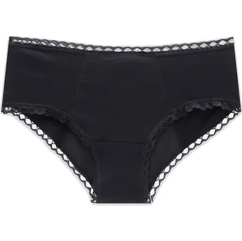 Menstruační kalhotky Lynmiss Menstruační kalhotky FRESH Barva: Černá, Velikost: XXL
