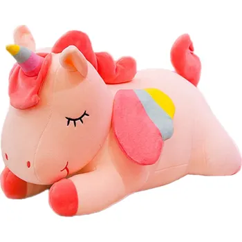 plyšák Plyšová hračka Jednorožec spinkající 25cm