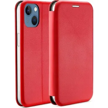 Pouzdro na mobilní telefon Flipový Pouzdro Beline pro Apple iPhone 15 červený
