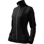 MALFINI Mikina dámská s náplety Viva 409, černá 01, vel. M