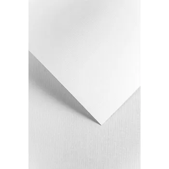 Barevný papír Galeria Papieru ozdobný papír A4 Mřížka bílá 230g, 20ks