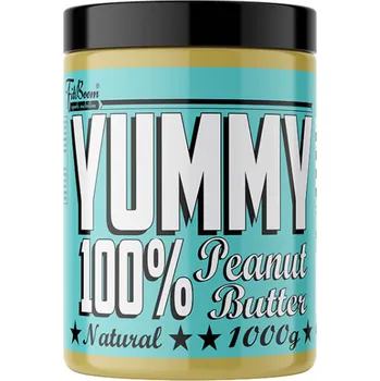 FitBoom 100% Arašídové máslo Smooth - 1000 g