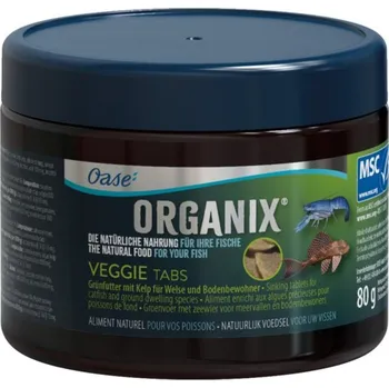 Krmivo pro rybičky Oase Akvarijní krmivo Organix Veggie Tabs 150 ml