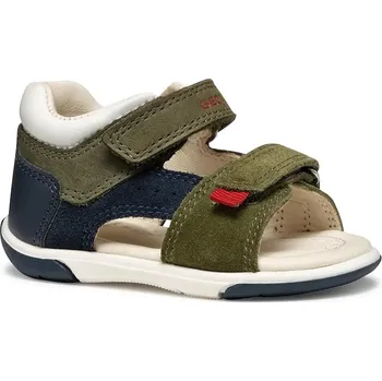 Dívčí sandály Dětské sandály Geox ZAPITO zelená barva, B556EB.022CL 78X, EUR 20