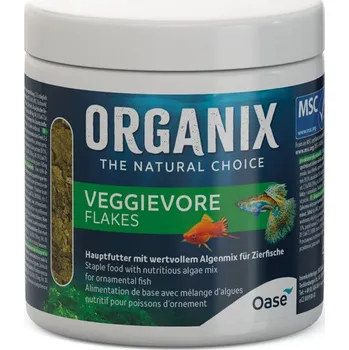 Krmivo pro rybičky Oase ORGANIX Veggievore Flakes 250 ml - akvarijní krmivo