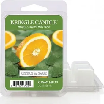 vonný vosk Kringle Candle Citrus and Sage Vonný Vosk, 64 g