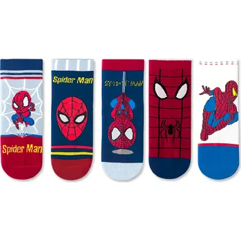 Dětské ponožky Spiderman Superhero 3-5 let 5 párů