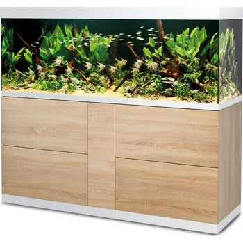 Akvárium Oase HighLine Optiwhite 600 - akvarijní sada dub