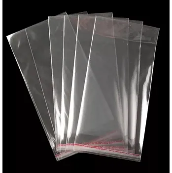 Sáček na potraviny Celofánové sáčky 13x20 cm s lepicí lištou 100 ks/bal