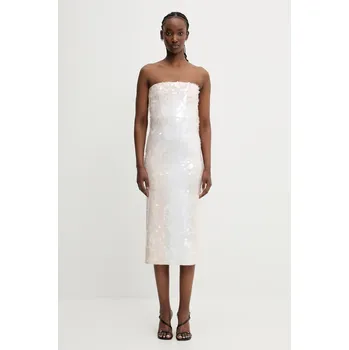 Dámské šaty Šaty Sportmax Stemma, L, béžová, 02X