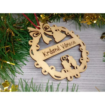 Svatební dekorace Dřevěná jmenovka na dárek - S volbou vlastního jména