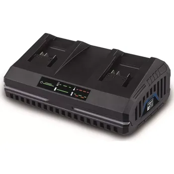 Nabíječka baterií Dvojitá nabíječka Scheppach 20V IXES SDBC4.5A - 20V, 4.5A, 1.0kg (7909201713)