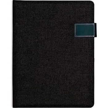 Aktovka na dokumenty STREPIA A4 portfolio textil, černá
