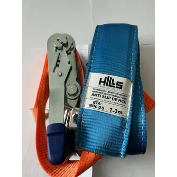 Upínací popruh UPÍNACÍ SOUPRAVA 4T/3M-NORMÁLNÍ RÁČNA LOHR PŘEVOZ AUT VDI2700 ETA 05