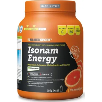 NAMEDSPORT nápoj - ISONAM ENERGY ORANGE 480 g