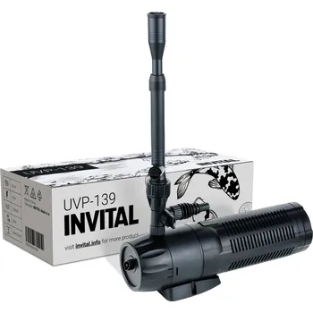 INVITAL vnitřní fontánová UV lampa UVP-139 13W