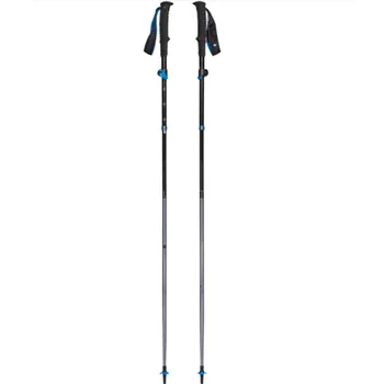 Trekingová hůl Black Diamond Distance FLZ 125 cm, pewter