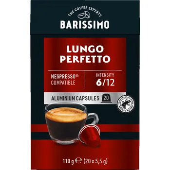 Barissimo Lungo Perfecto pro Nespresso 20 kusů 110 g