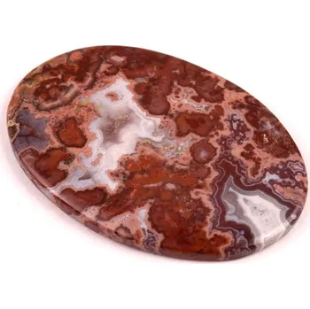 Přírodní kámen Kabošon Barbary Agate č.5205 (45x31x4mm)