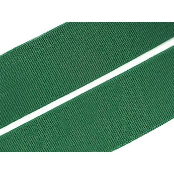 Textilie Pruženka tkaná šíře 20 mm Varianta: 4802 zelená smaragdová, Balení: 25 m