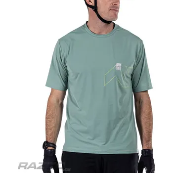 cyklistický dres Dres na kolo Leatt MTB Trail 1.0 X-Flow Jersey Pistachio 2025 M