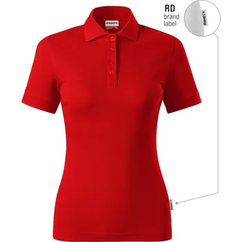 Dámská halenka RIMECK® Resist Heavy Polo R21 Polokošile dámská Barva: červená 07 (brand label), Velikost: 2XL