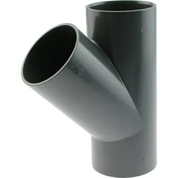 Vodovodní potrubí PVC T-kus 45° 63mm PN16 507000634