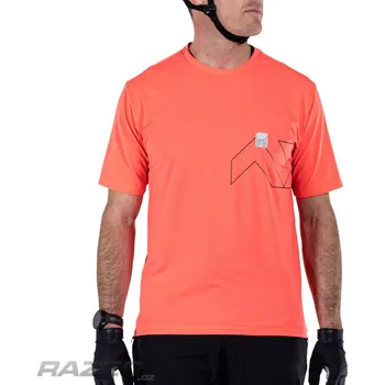 cyklistický dres Dres na kolo Leatt MTB Trail 1.0 X-Flow Jersey Neon 2025 M