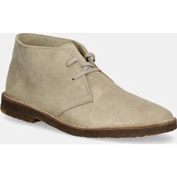 Pánská obuv Semišové polobotky Astorflex Montflex, 44, béžová, 80X