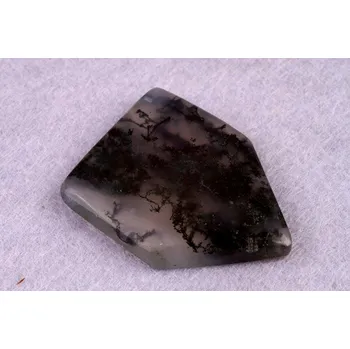 Přírodní kámen Kabošon Moss Agate č.5246 (35x27x6mm)