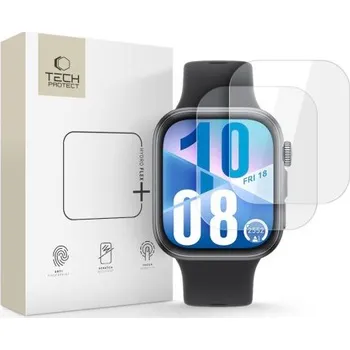 Tech-Protect | Tech-Protect Hydro Flex 2x ochranné sklo na Huawei Watch Fit 3 / 4, průsvitné