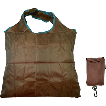 Skládací nákupní taška hnědá MT-1